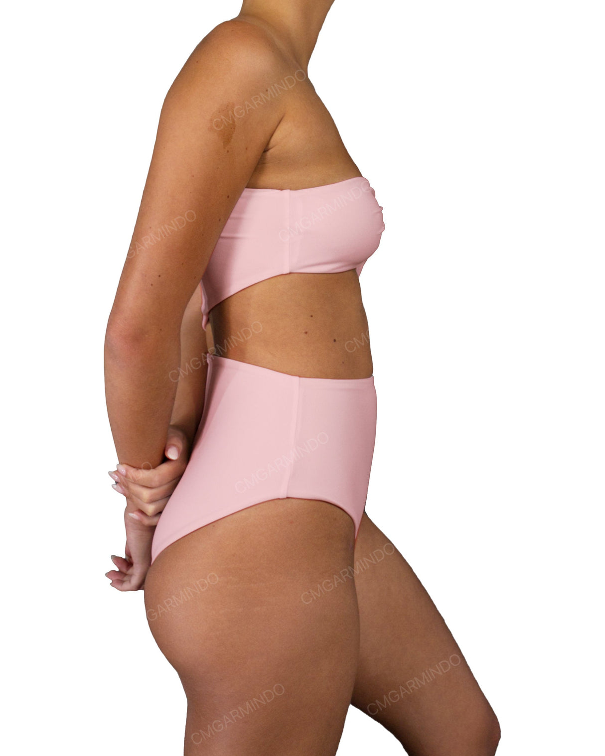 One Shoulder Twist One Piece