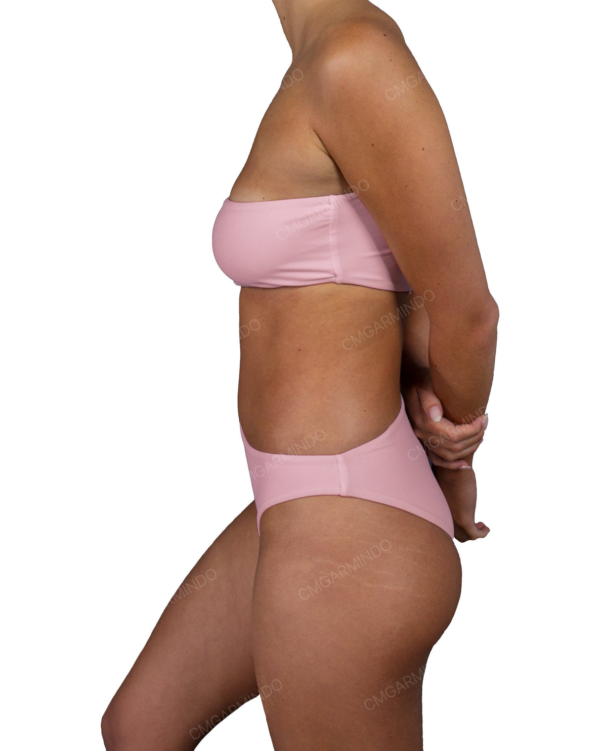 One Shoulder Bandeau One Piece