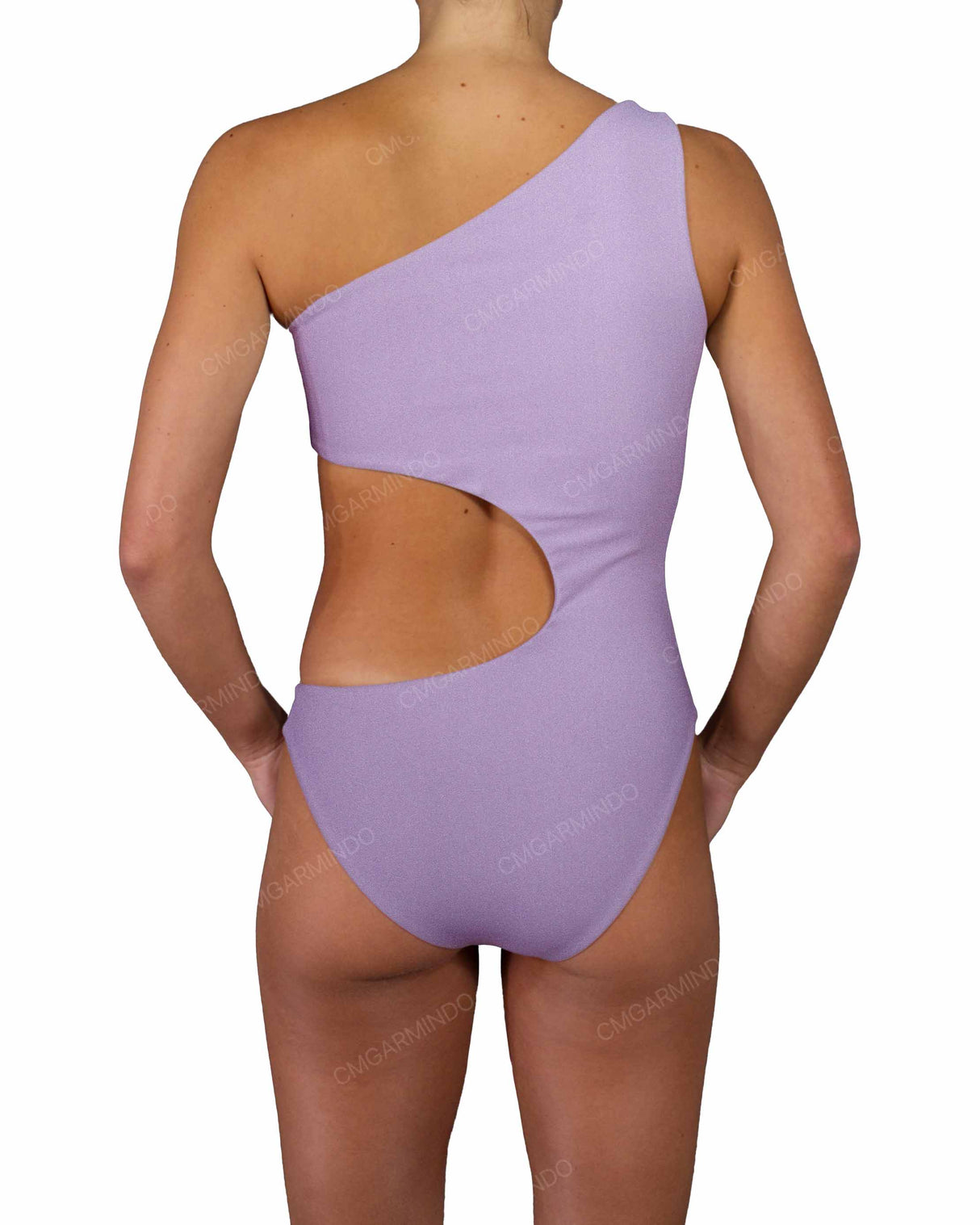 One Shoulder Bandeau One Piece