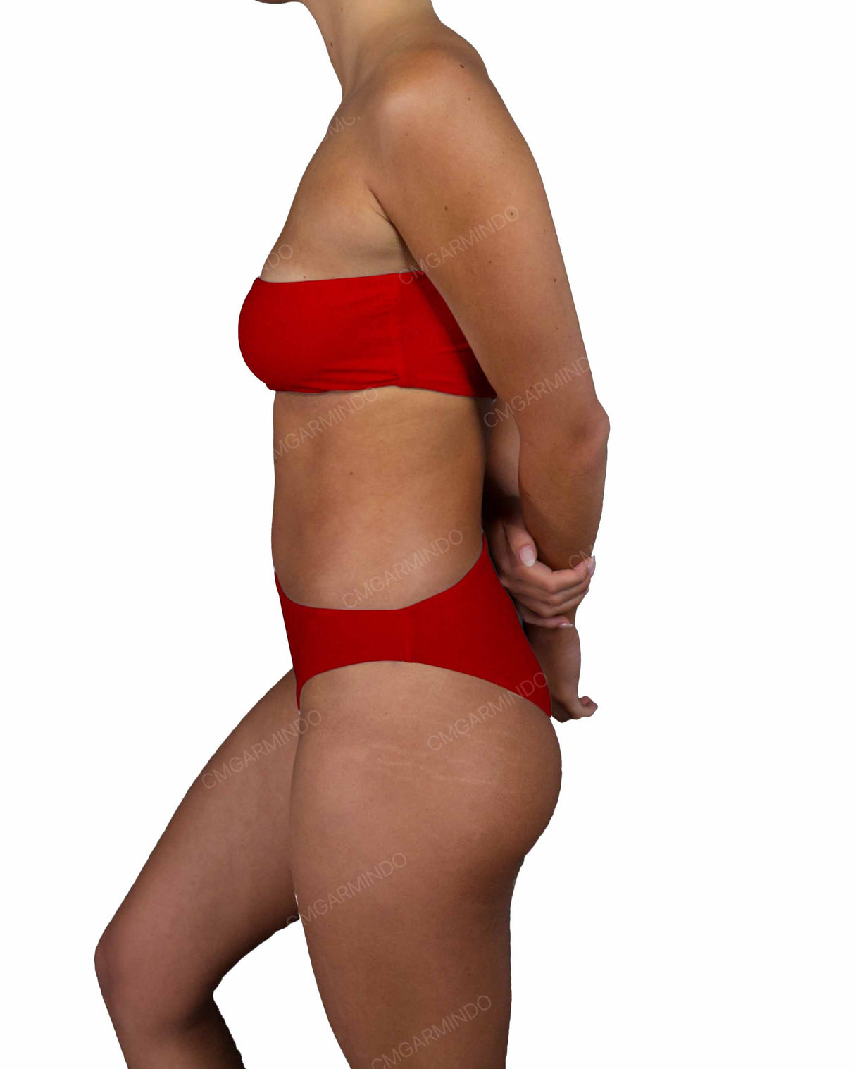 One Shoulder Bandeau One Piece