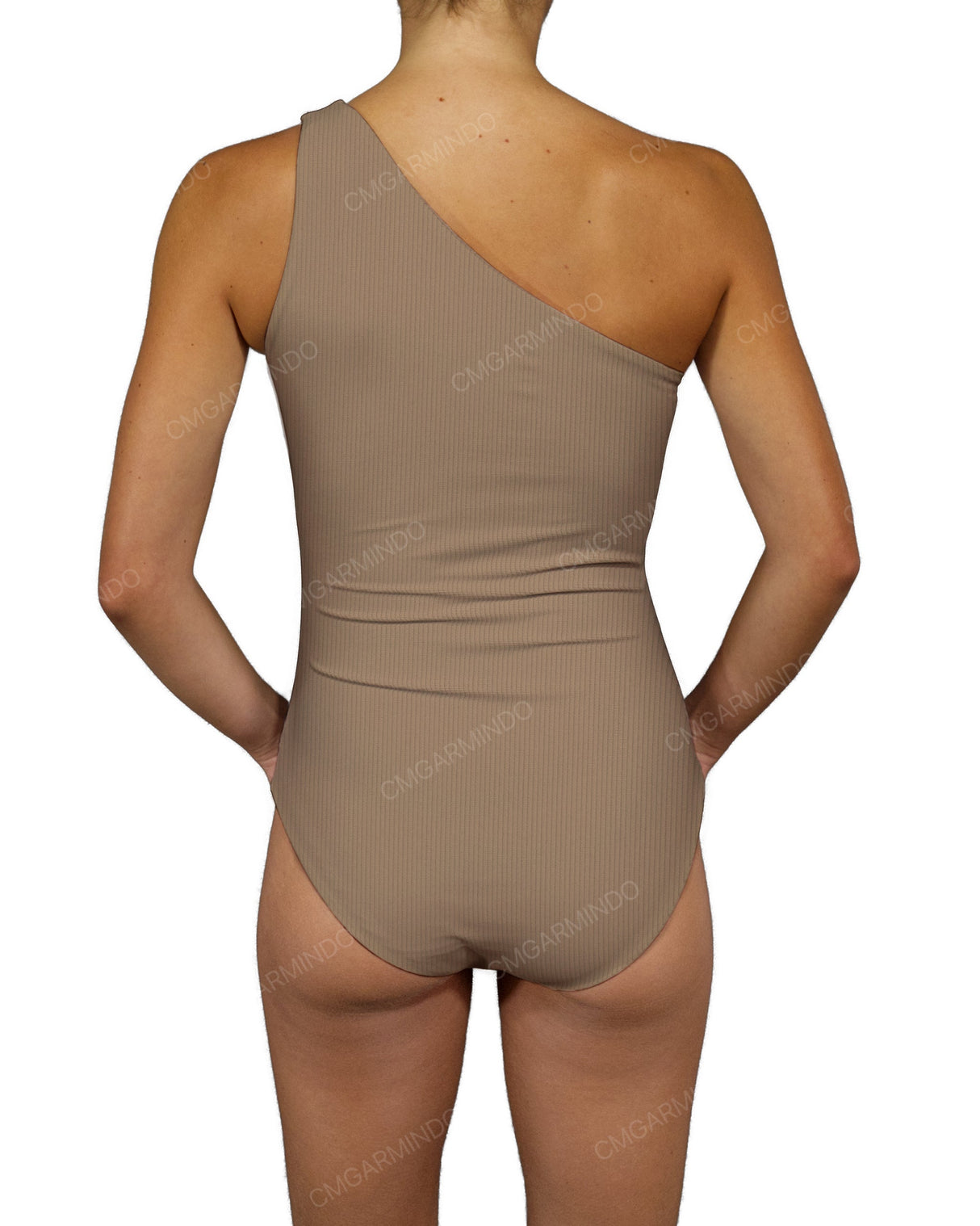 Wide One Shoulder One Piece