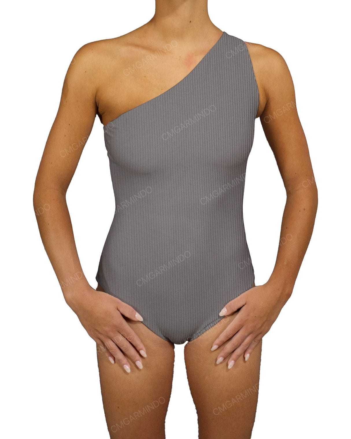 Wide One Shoulder One Piece