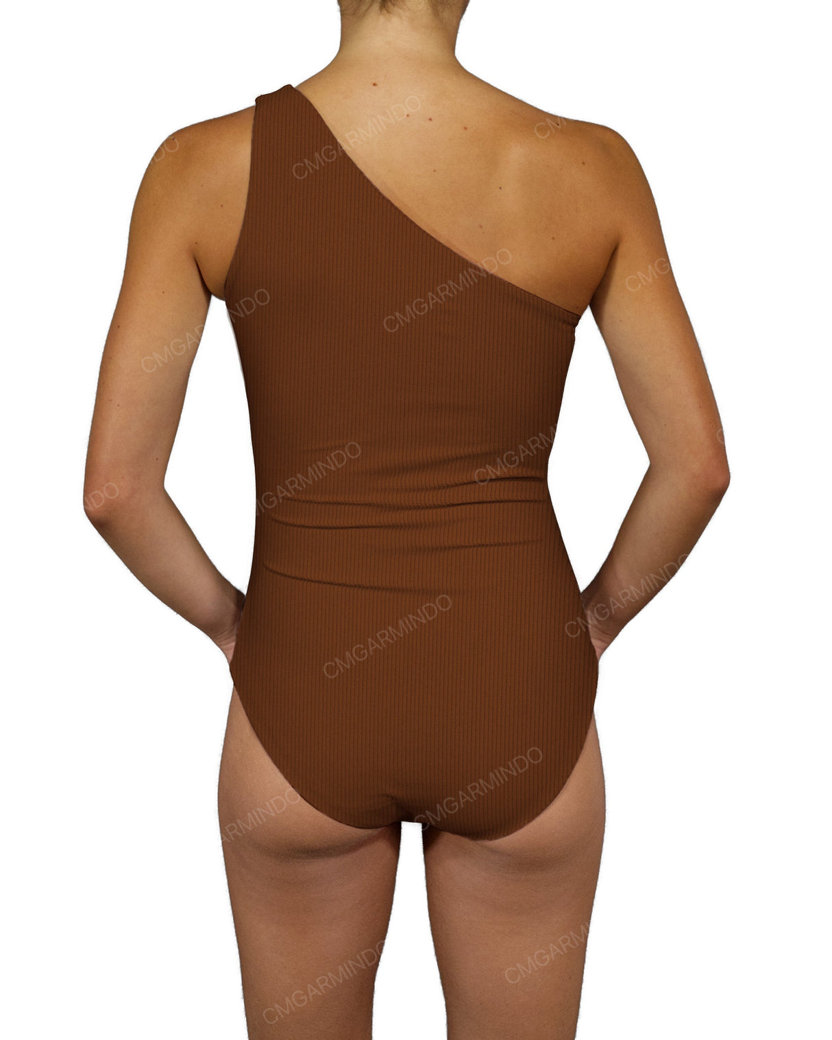 Wide One Shoulder One Piece
