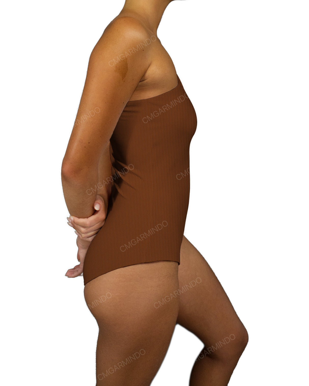 Wide One Shoulder One Piece