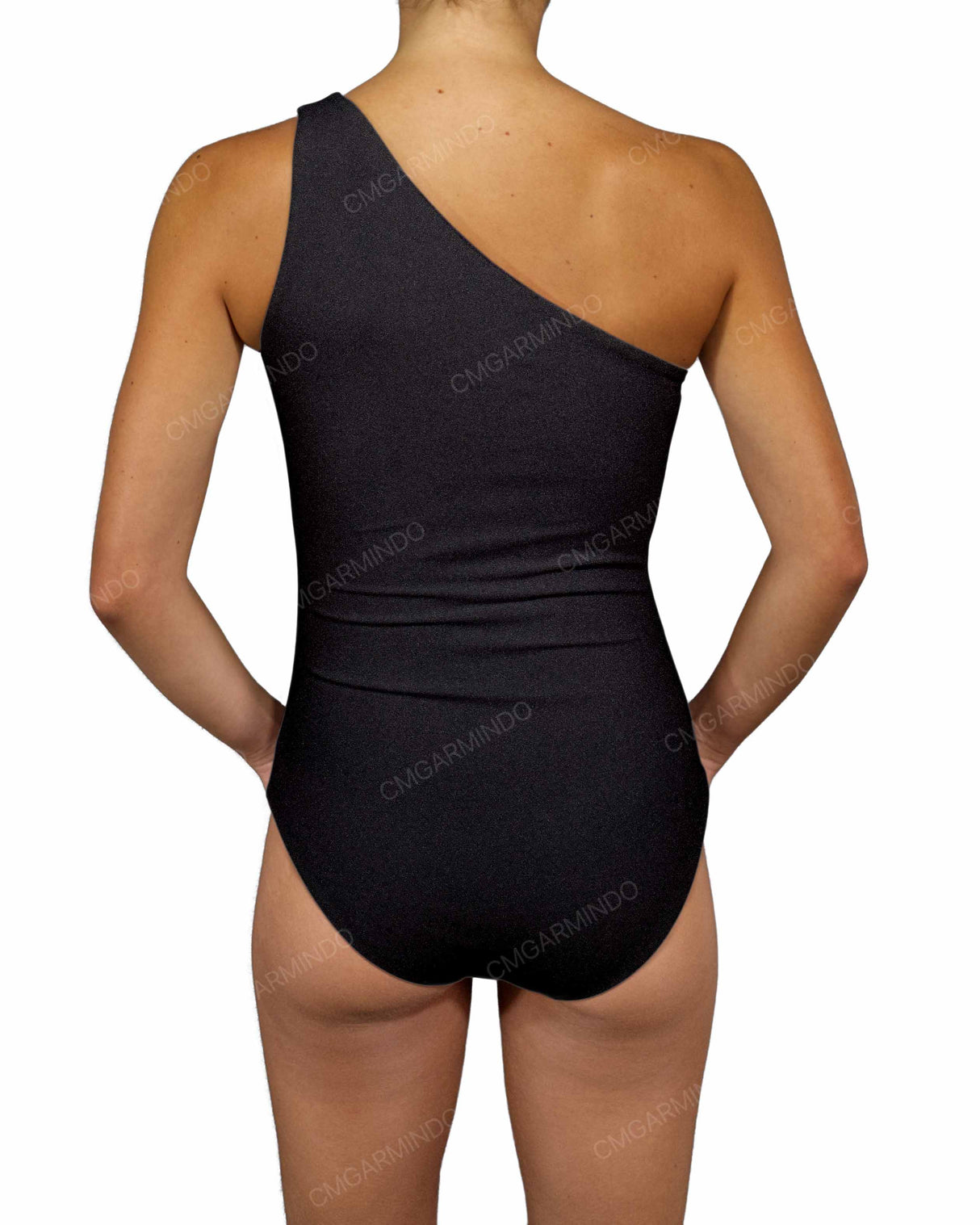 Wide One Shoulder One Piece