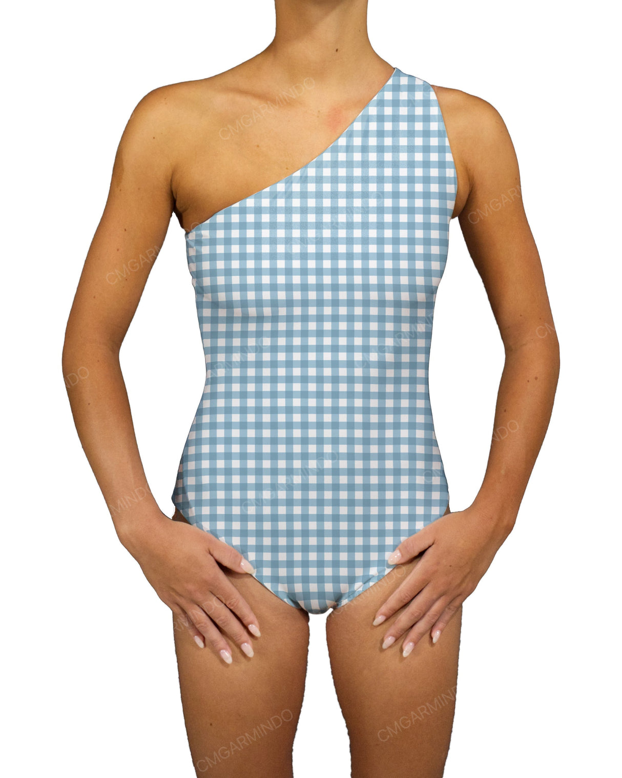 Wide One Shoulder One Piece