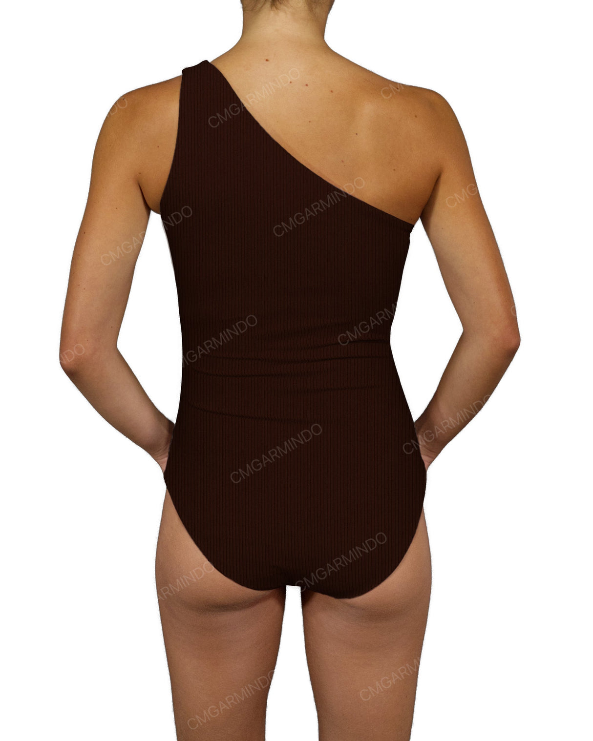 Wide One Shoulder One Piece