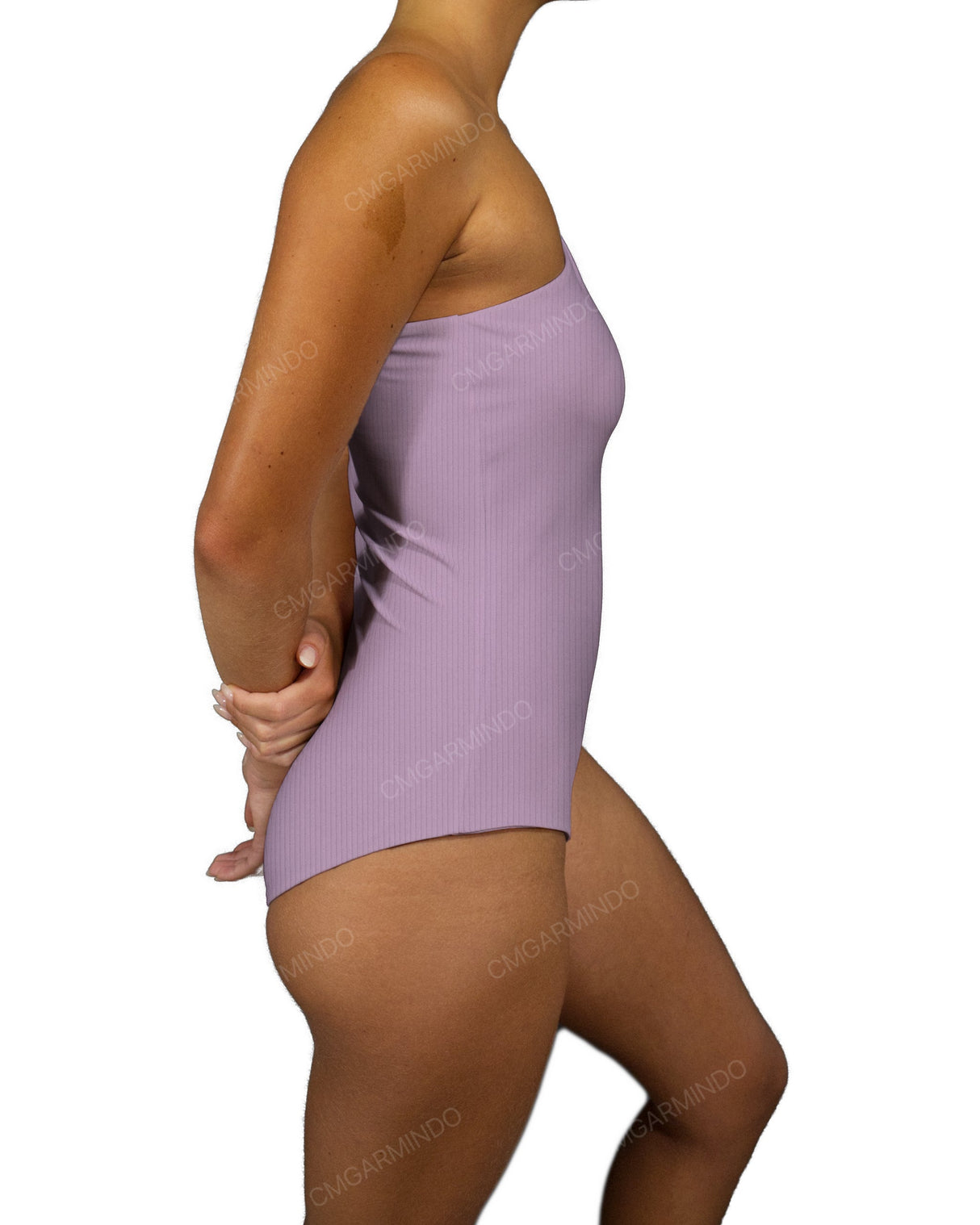 Wide One Shoulder One Piece