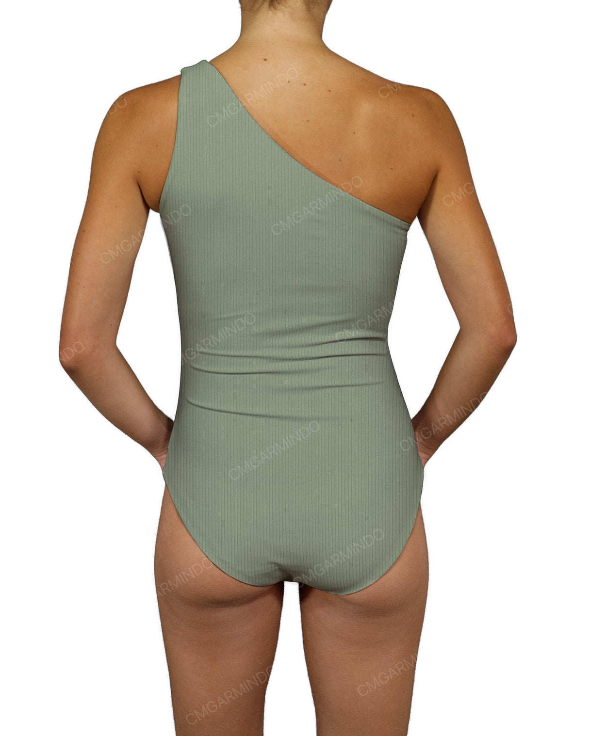 Wide One Shoulder One Piece