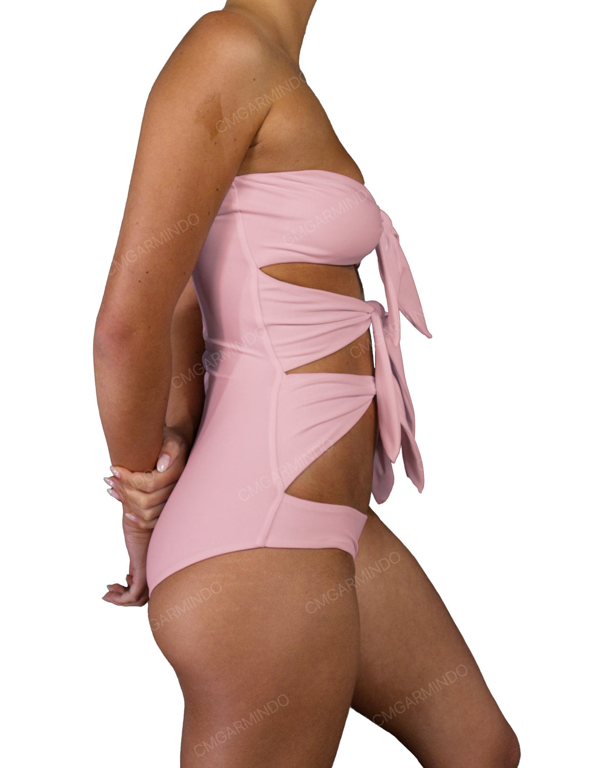 Triple Knot Strapless One Piece