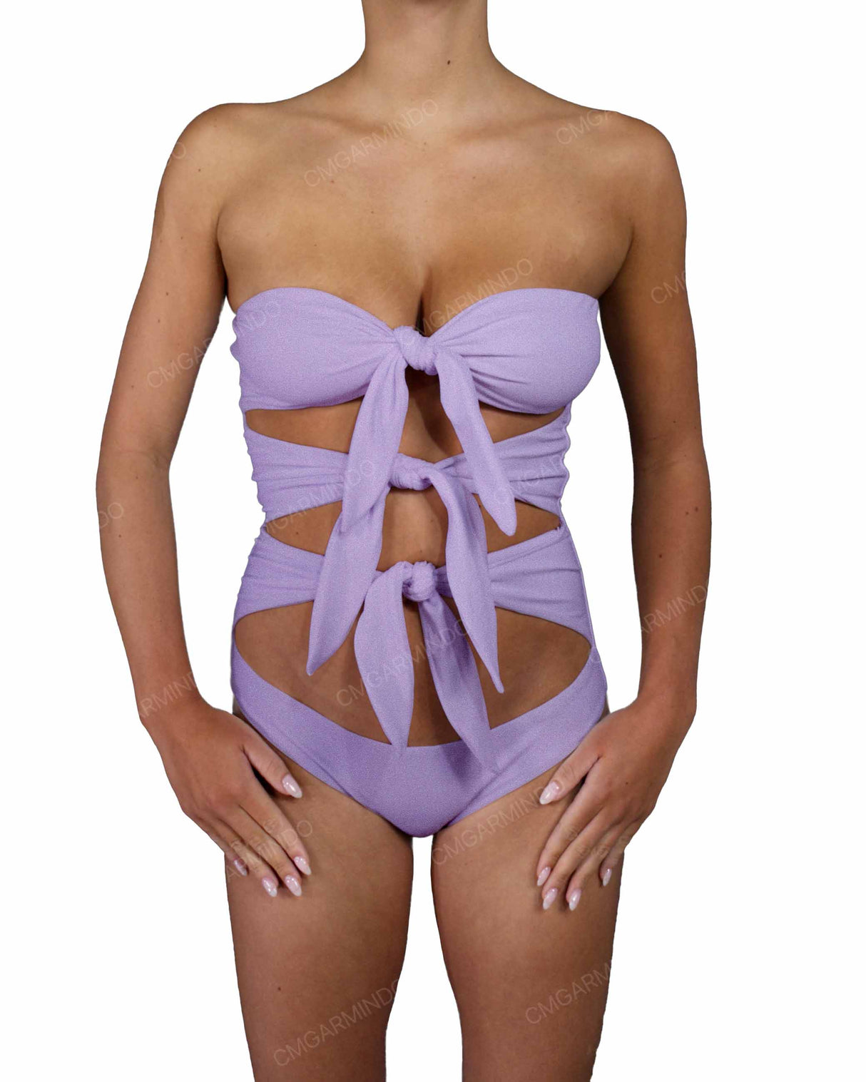 Triple Knot Strapless One Piece