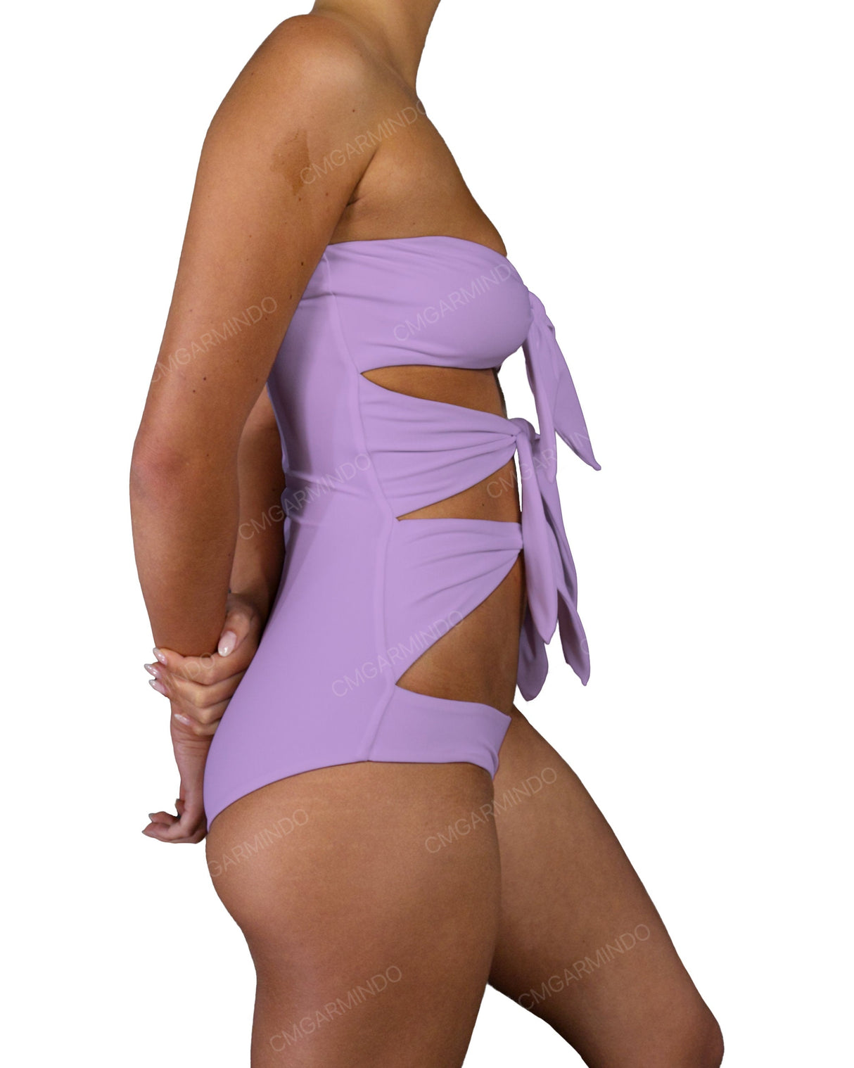 Triple Knot Strapless One Piece