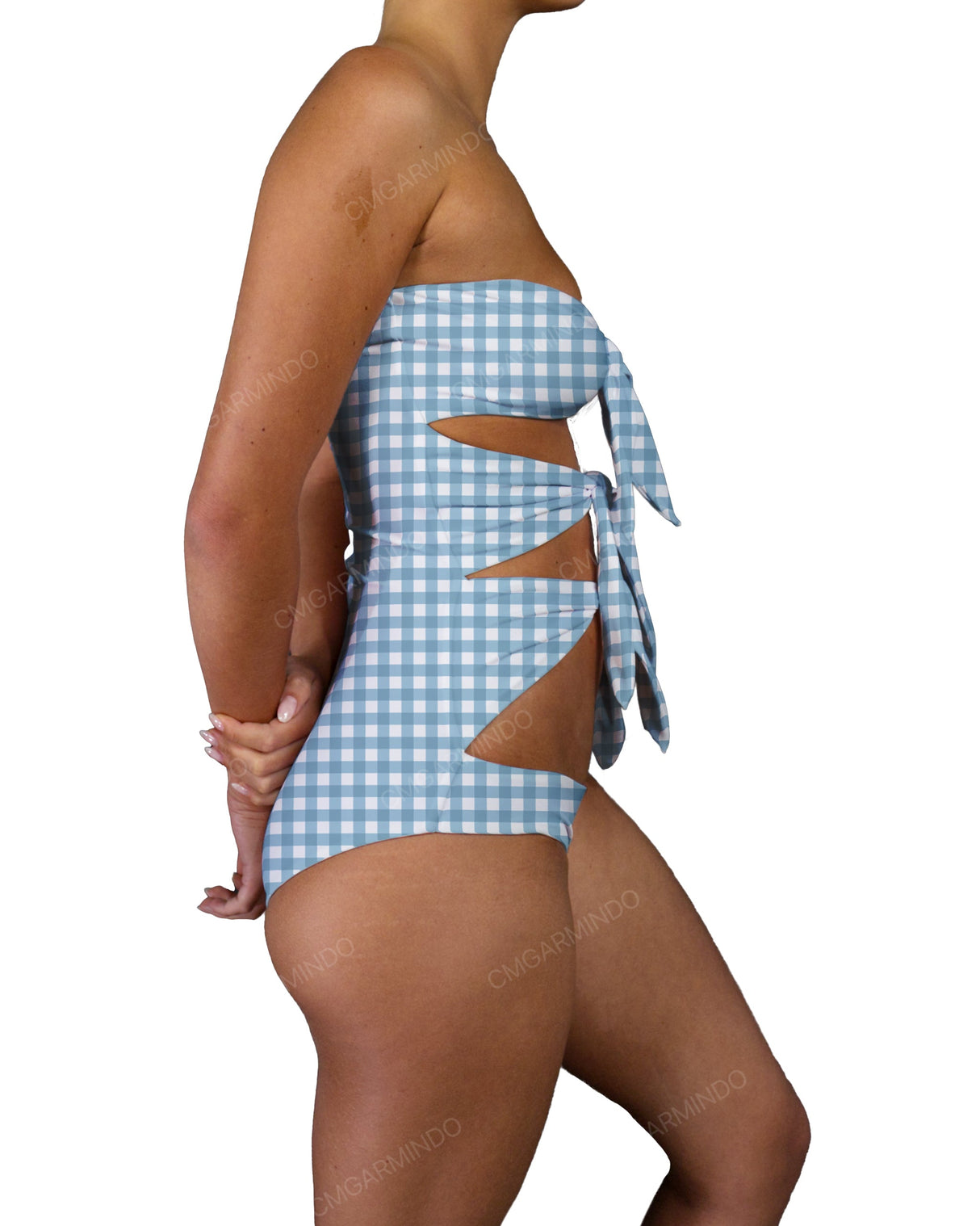 Triple Knot Strapless One Piece