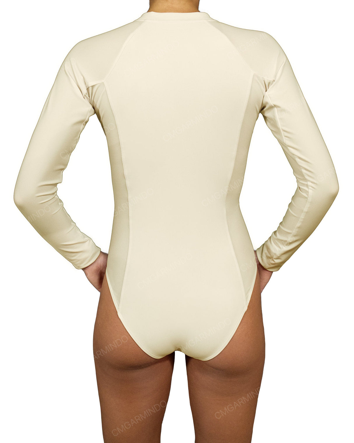 Long Sleeve Raglan Side Panel One Piece