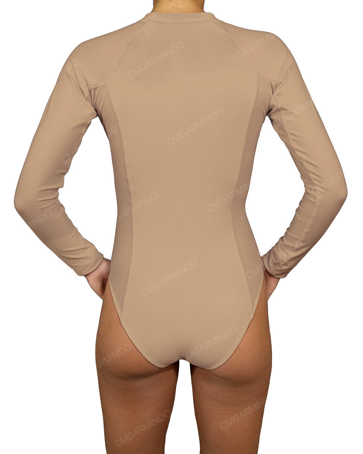 Long Sleeve Raglan Side Panel One Piece