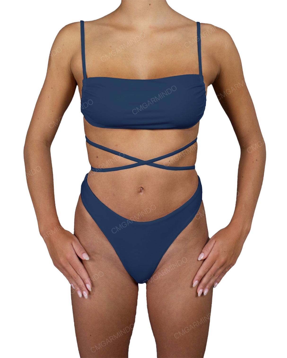 Handkerchief Bandeau Top
