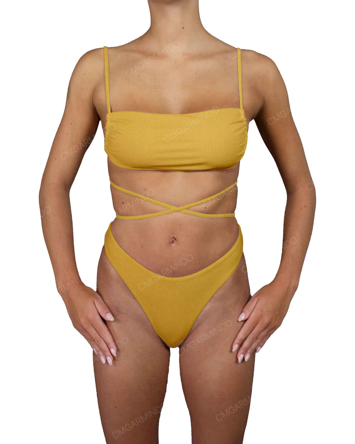 Handkerchief Bandeau Top