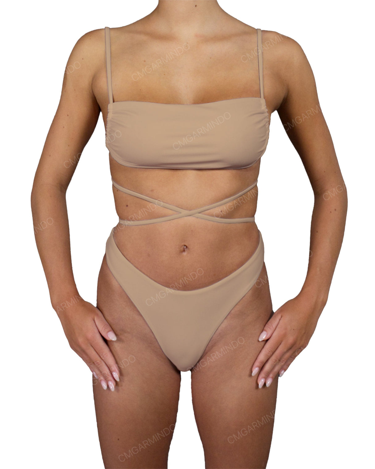 Handkerchief Bandeau Top