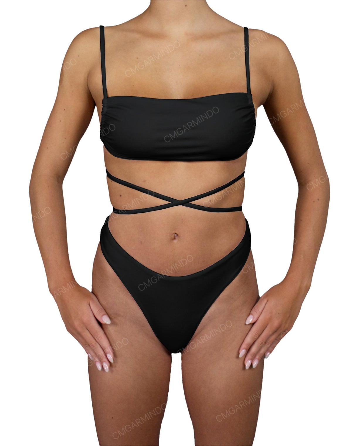 Handkerchief Bandeau Top