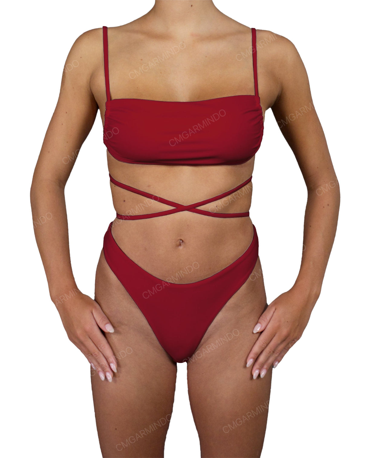Handkerchief Bandeau Top