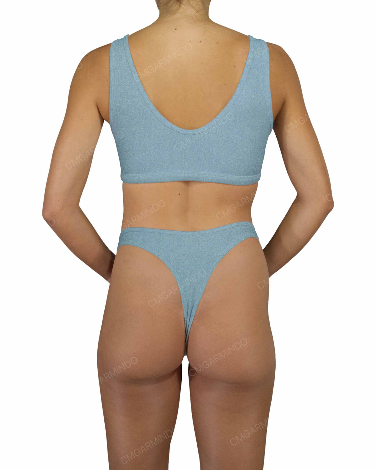 V-Front Tankini Top