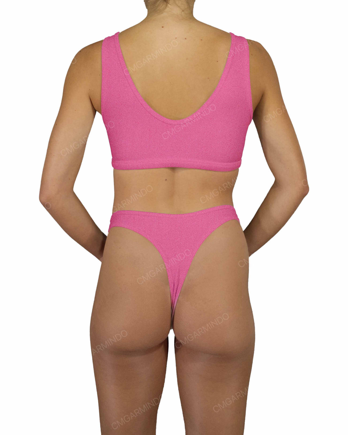 V-Front Tankini Top