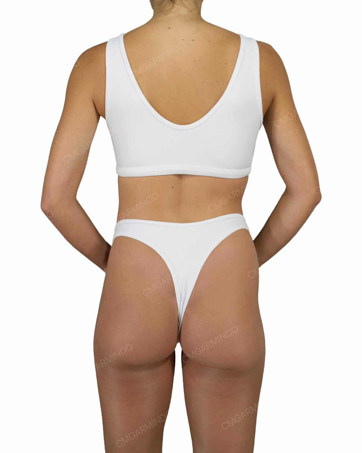 V-Front Tankini Top