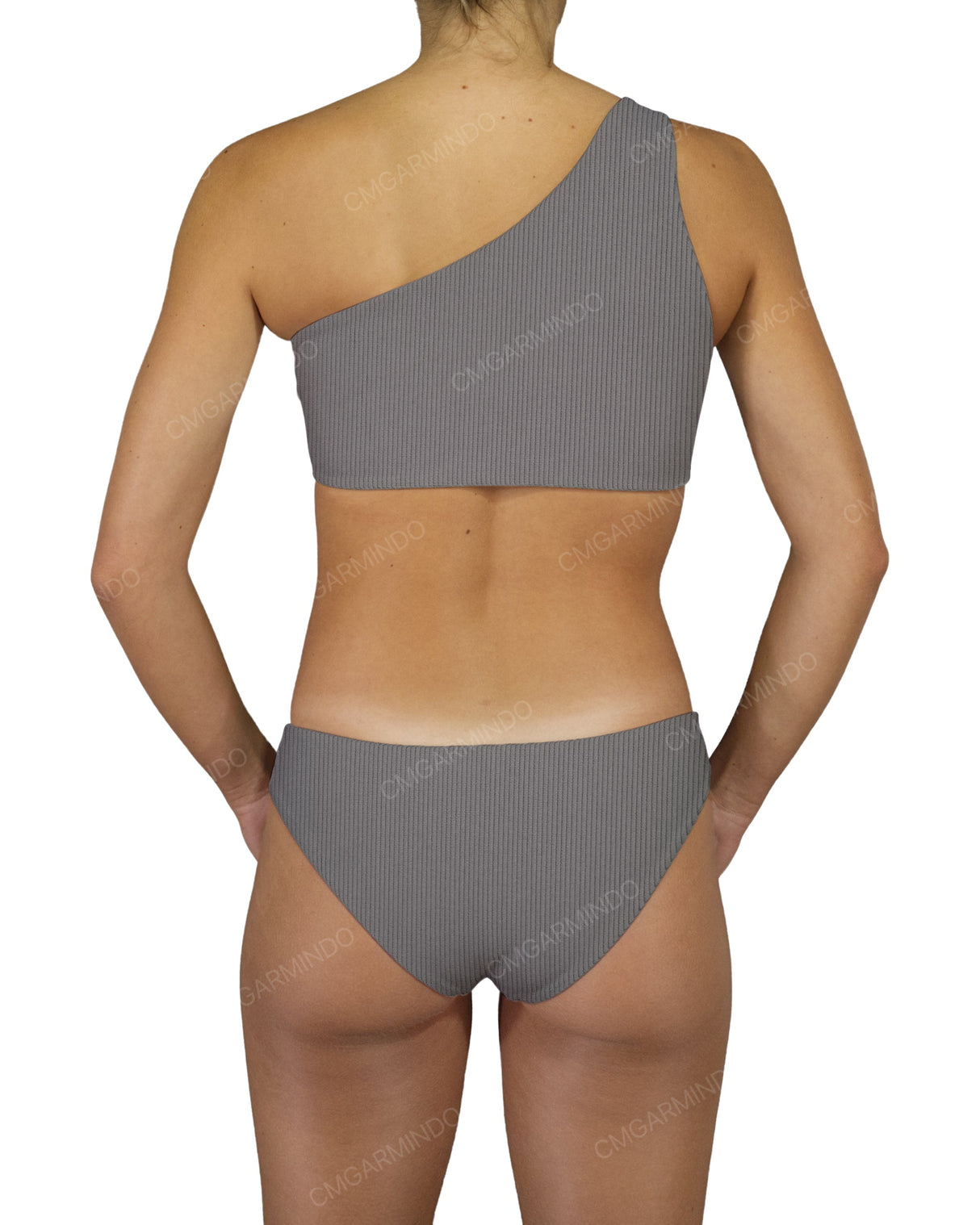 One Shoulder Tankini Top