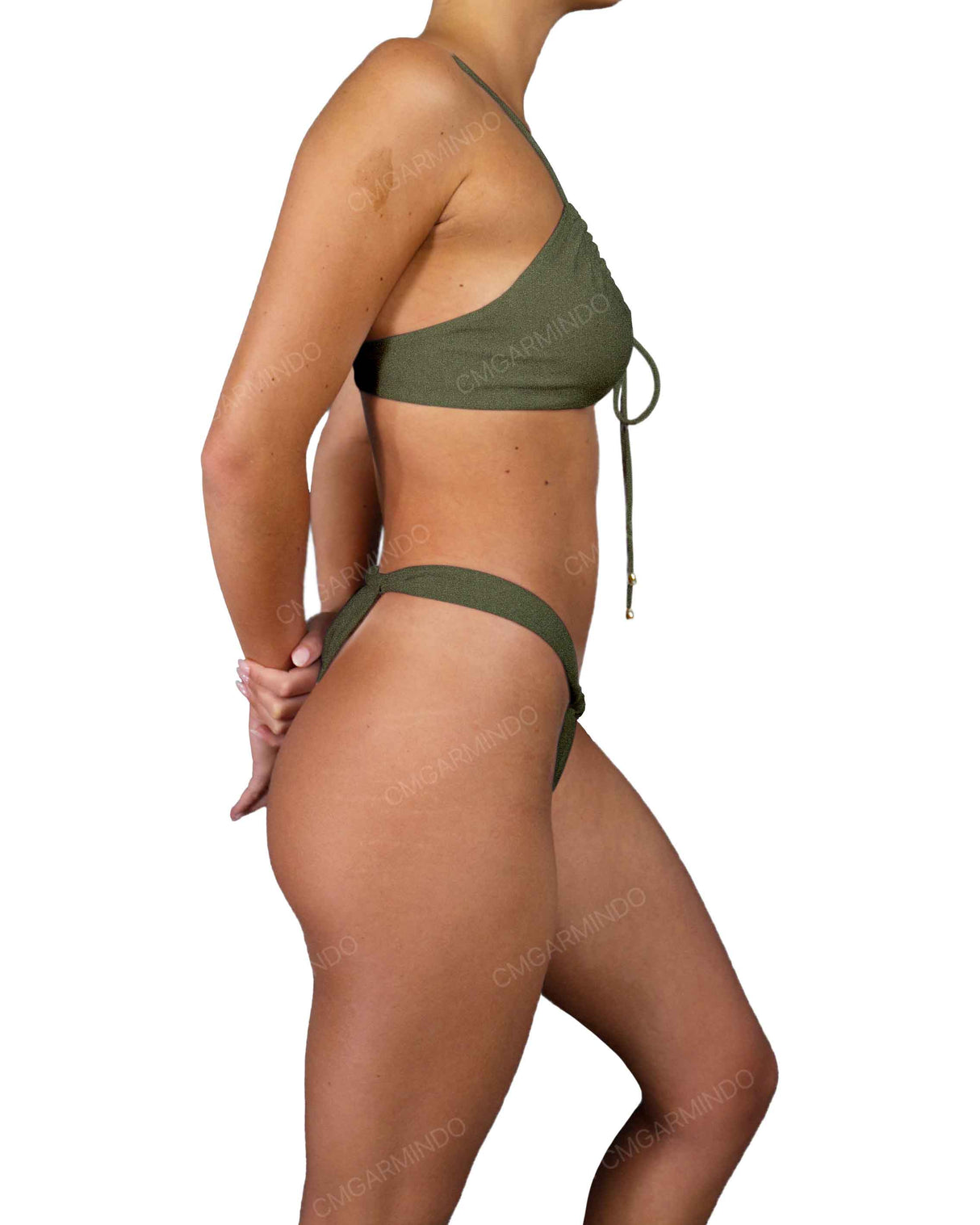 Front Tie Adjustable Strap Top