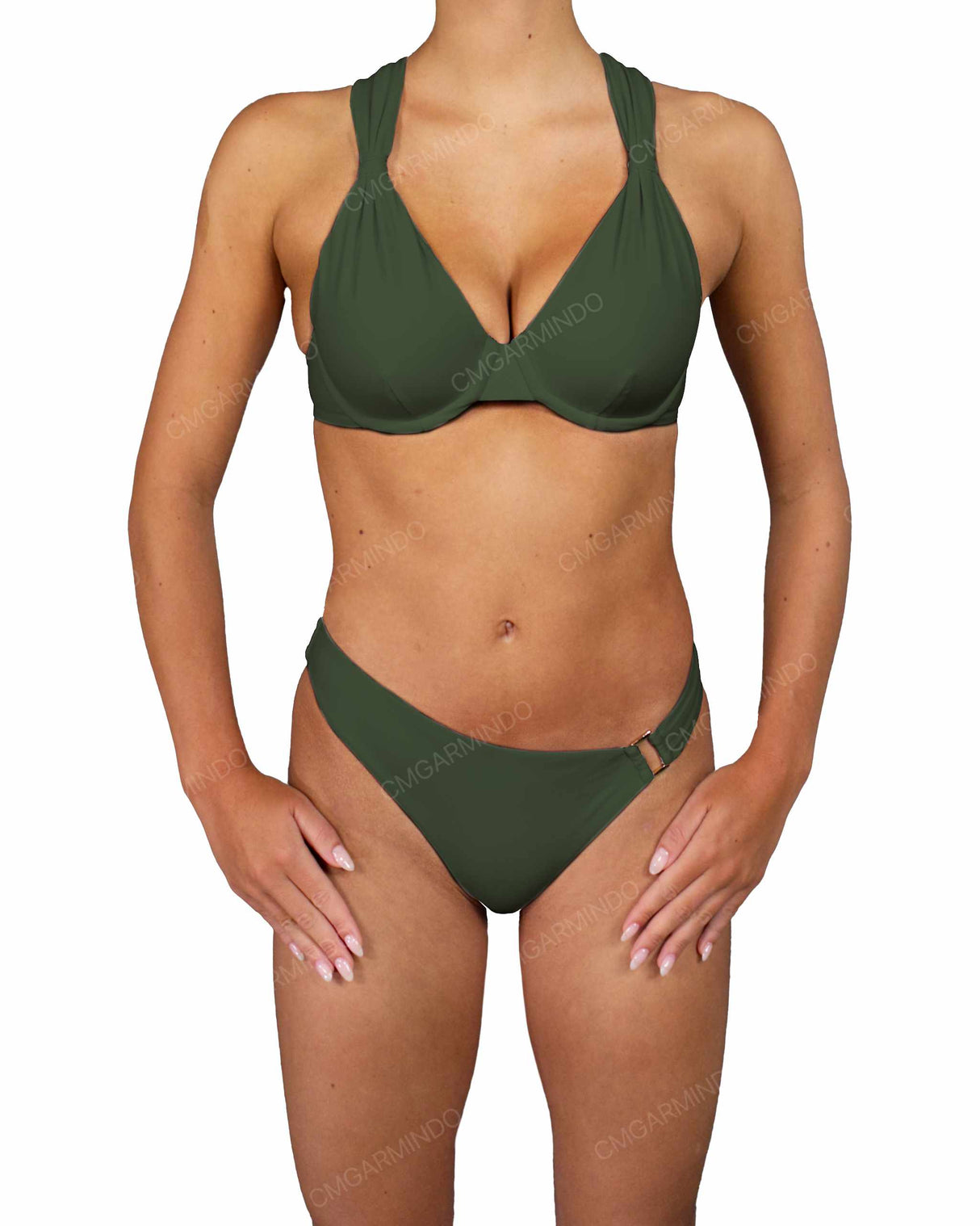 Adjusable Slide Cross Back Top