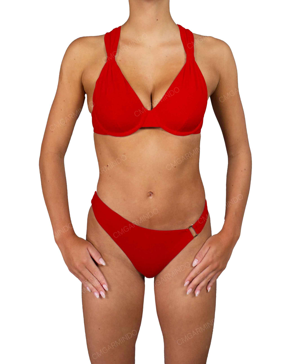 Adjusable Slide Cross Back Top