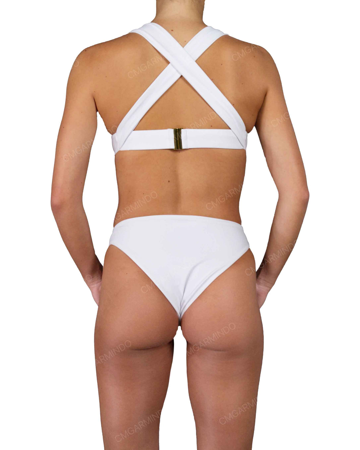 Adjusable Slide Cross Back Top