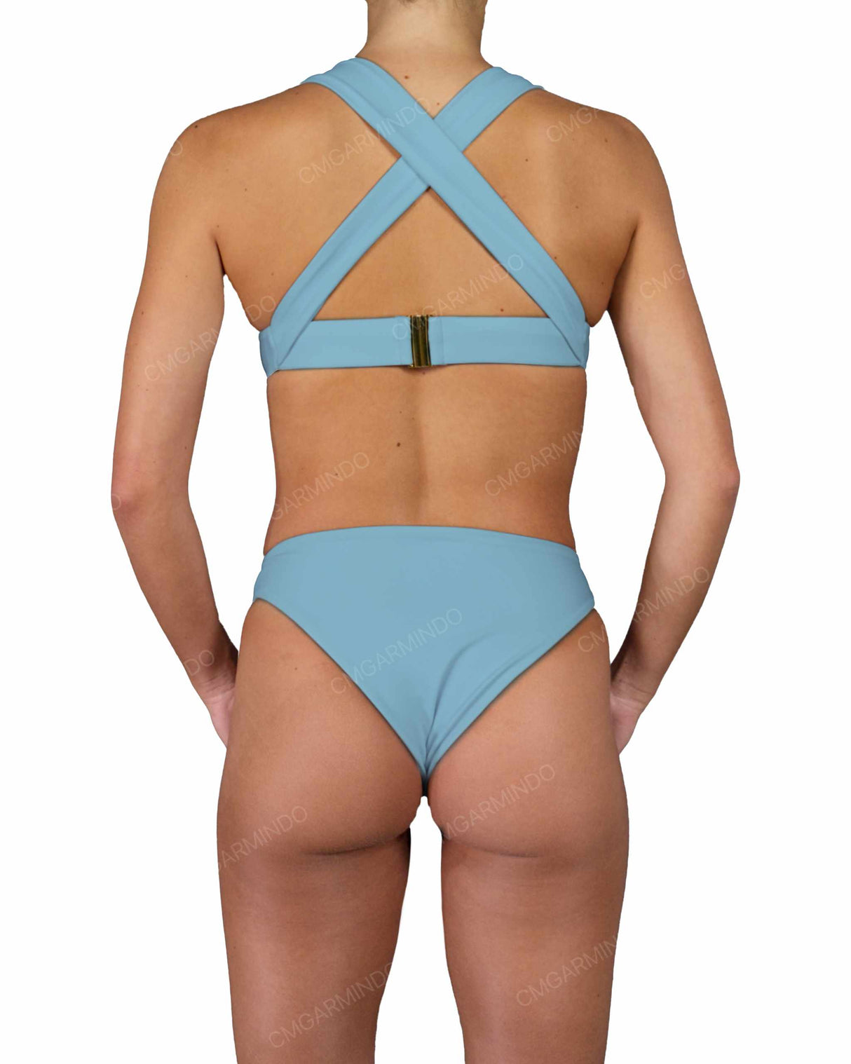 Adjusable Slide Cross Back Top