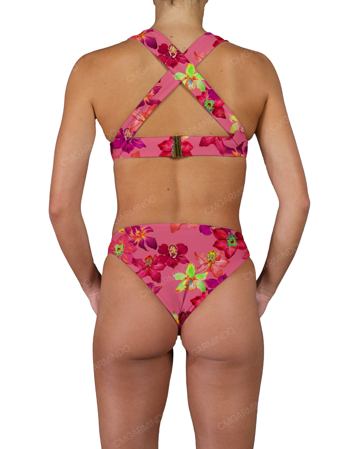Adjusable Slide Cross Back Top