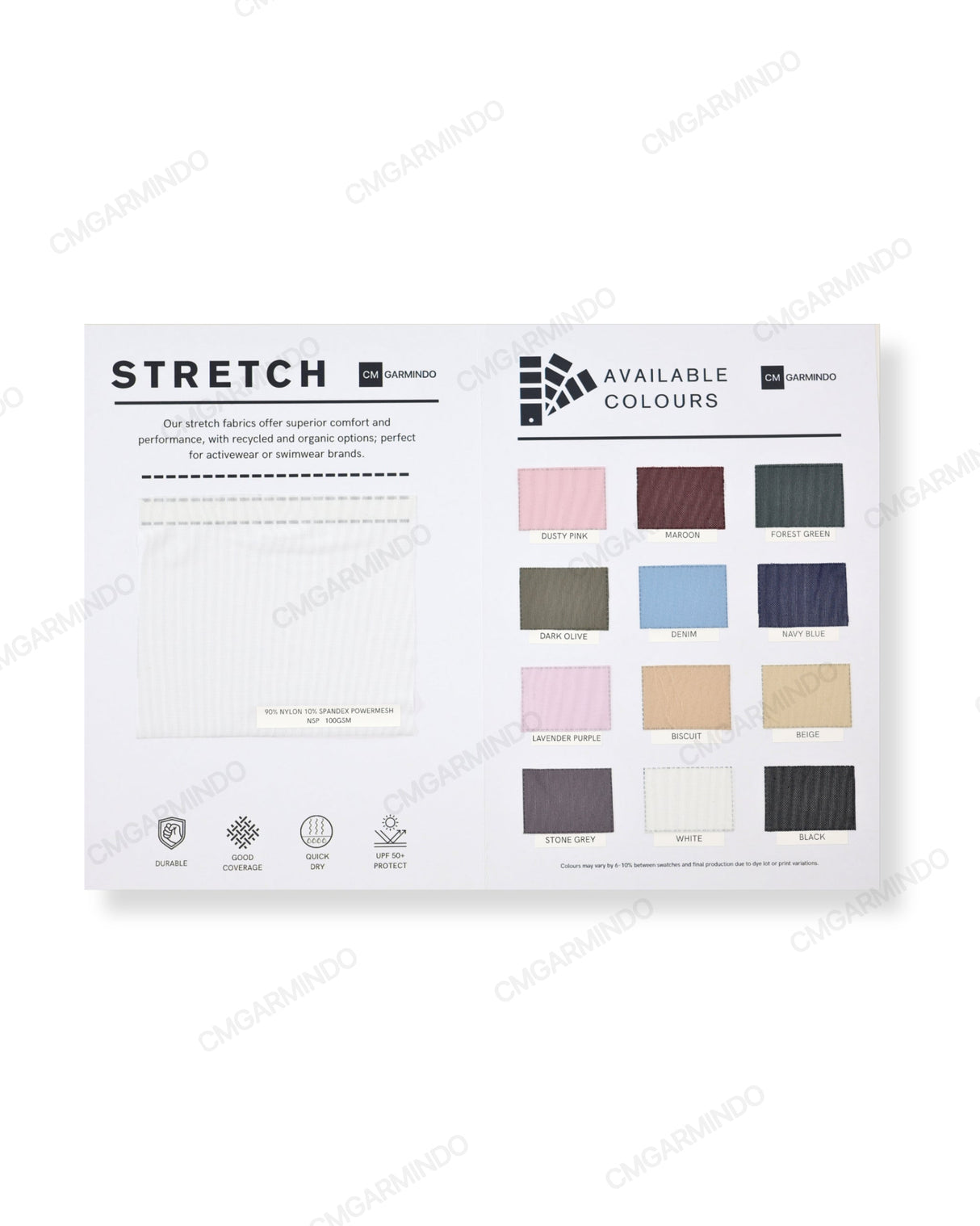 Nylon Spandex Power Mesh