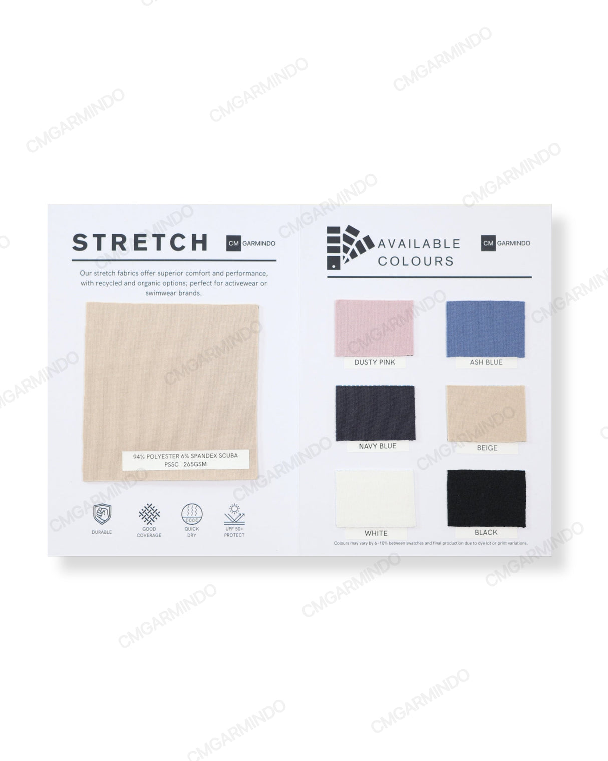 Polyester Spandex Scuba