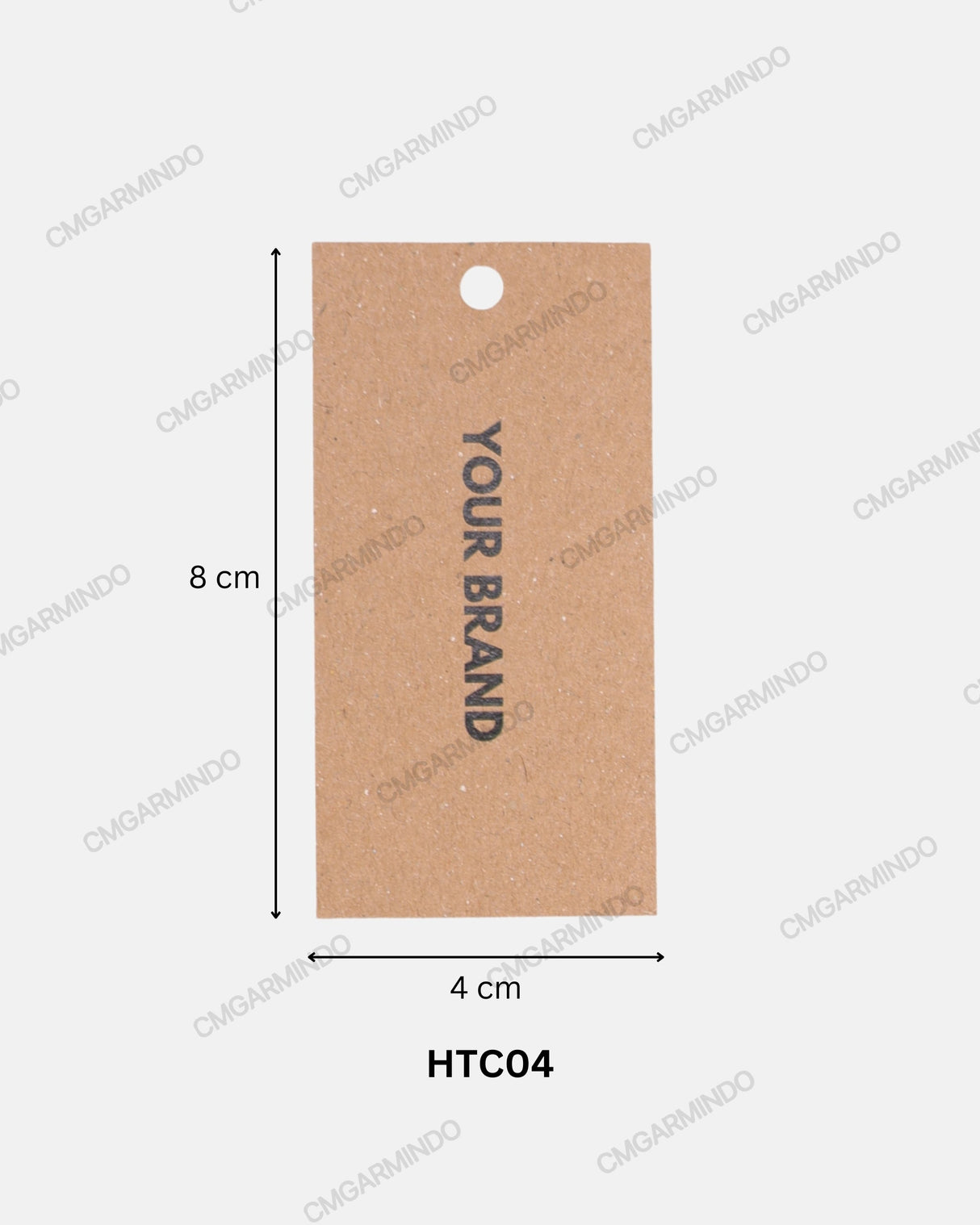 Hang Tag Lavera Recycled Craft Paper