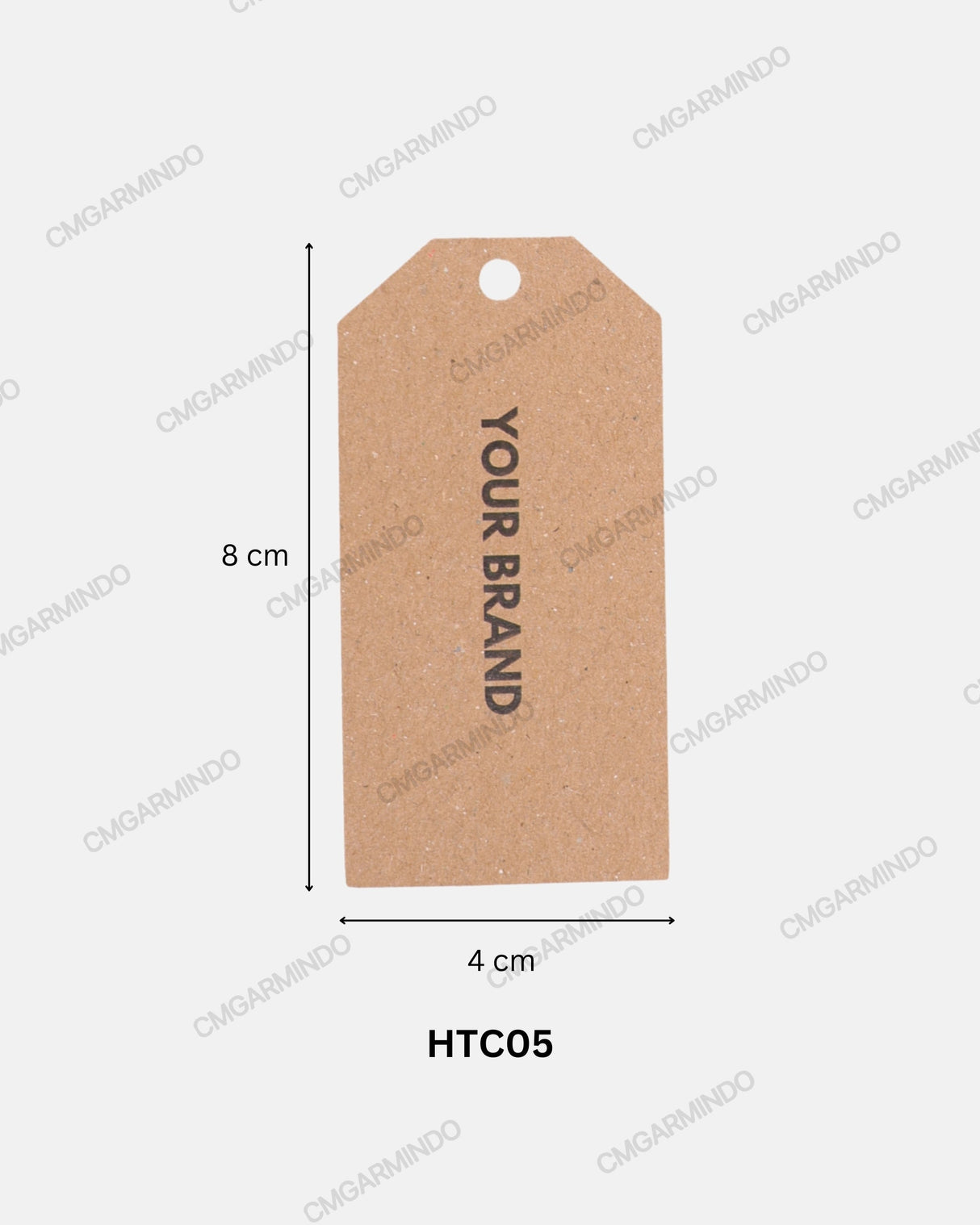 Hang Tag Lavera Recycled Craft Paper
