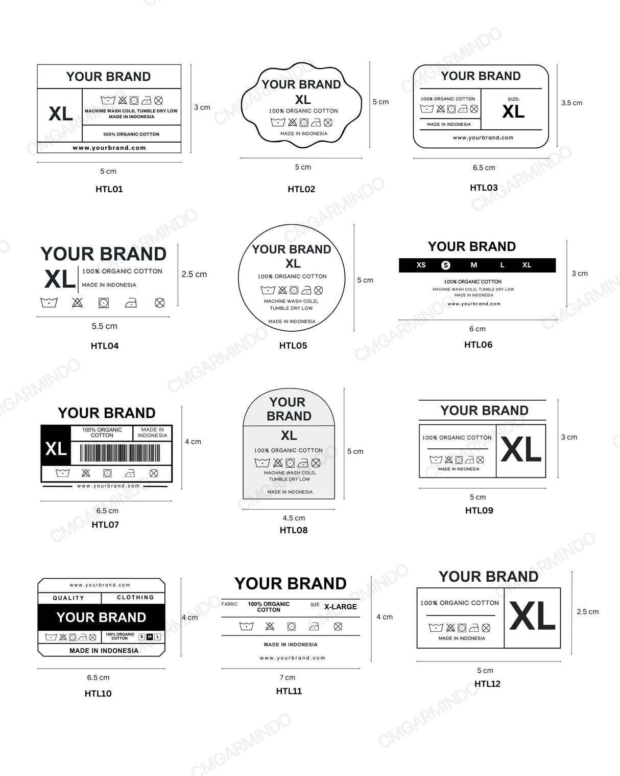 Heat Transfer Labels DTF