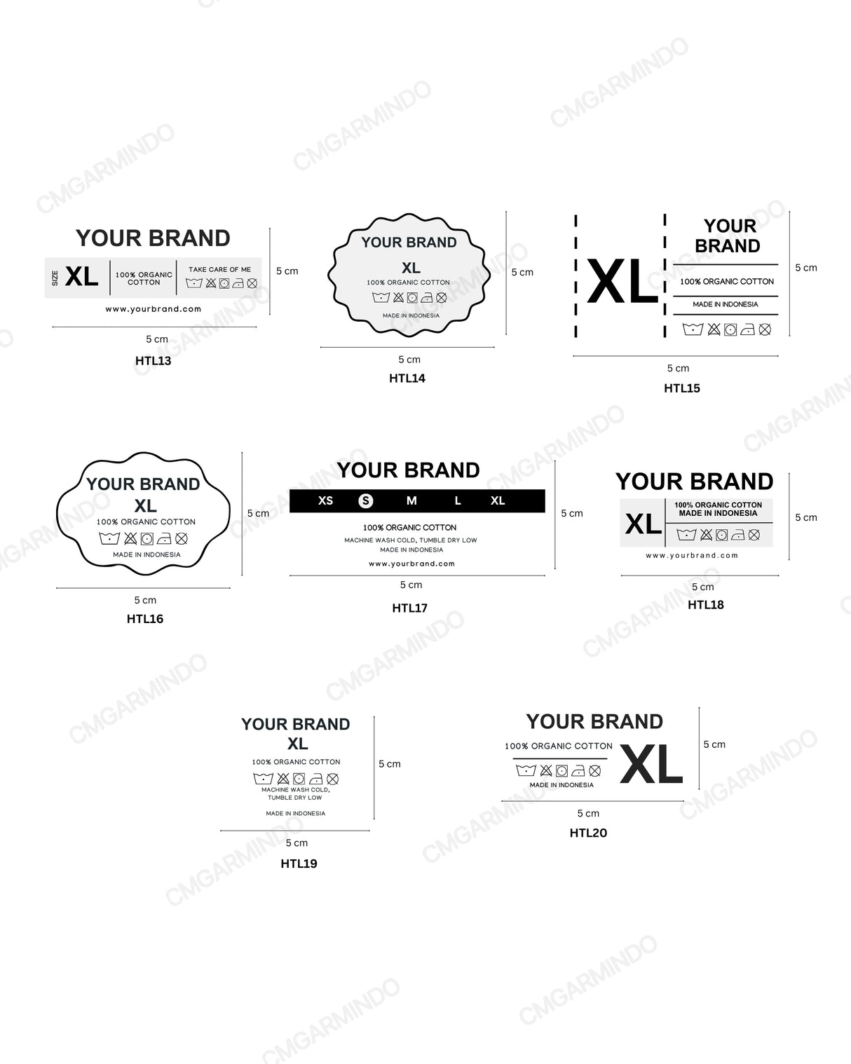 Heat Transfer Labels DTF
