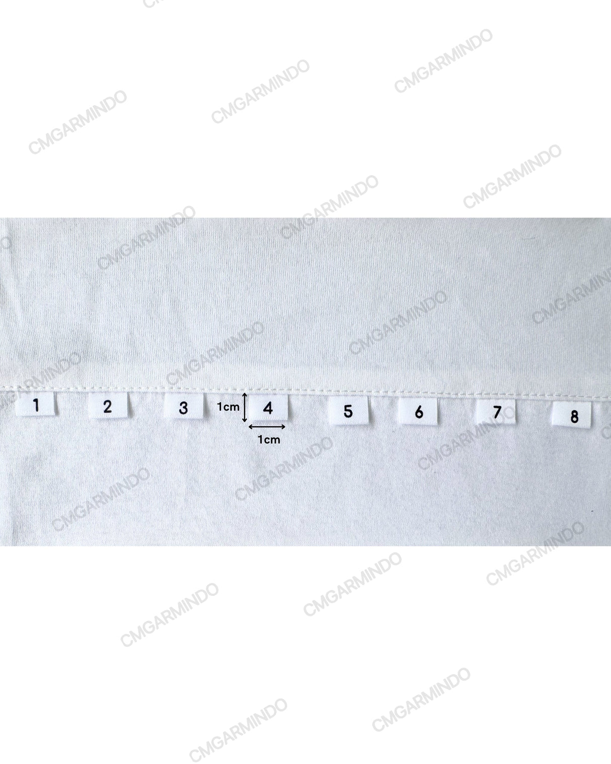 Size Label Satin Ribbon Kids