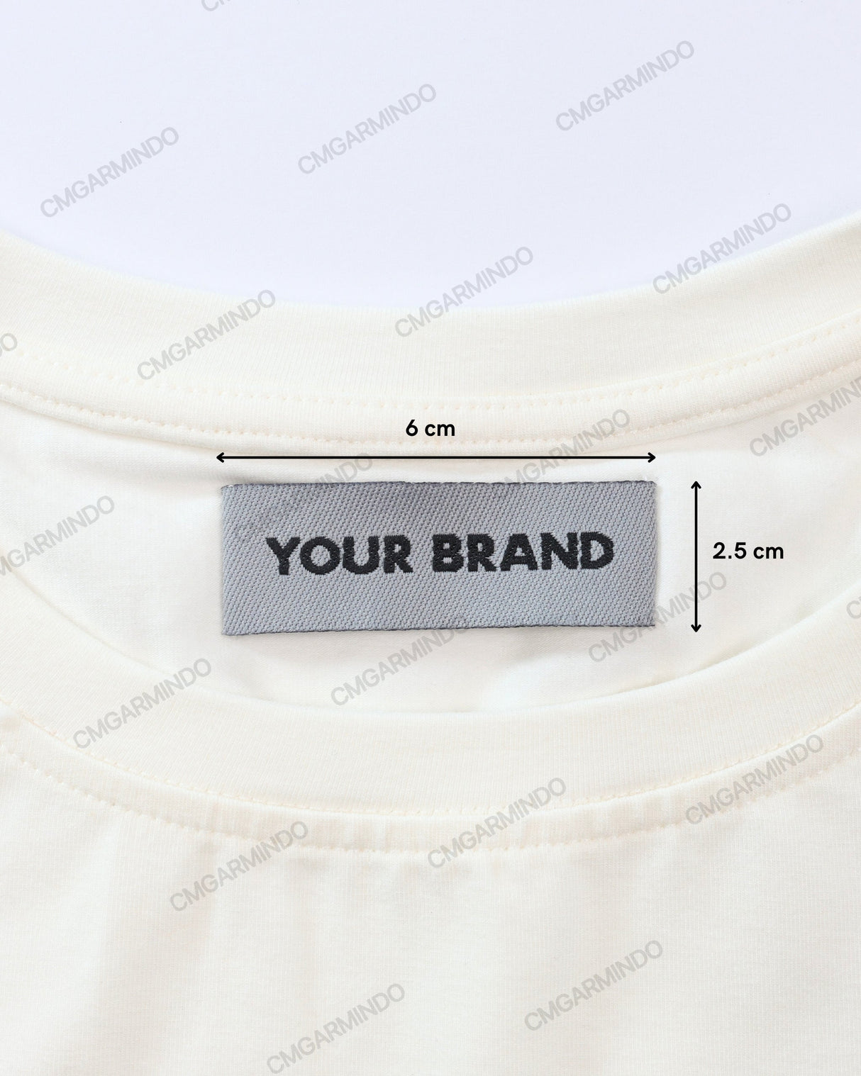 Woven End Fold Label