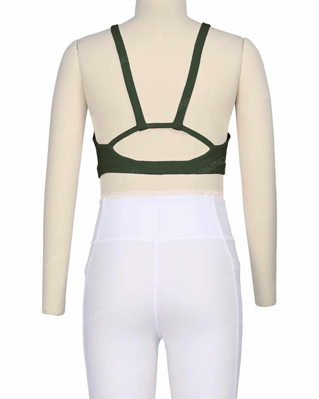 Strap Back Sports Bra