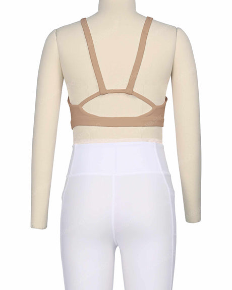 Strap Back Sports Bra