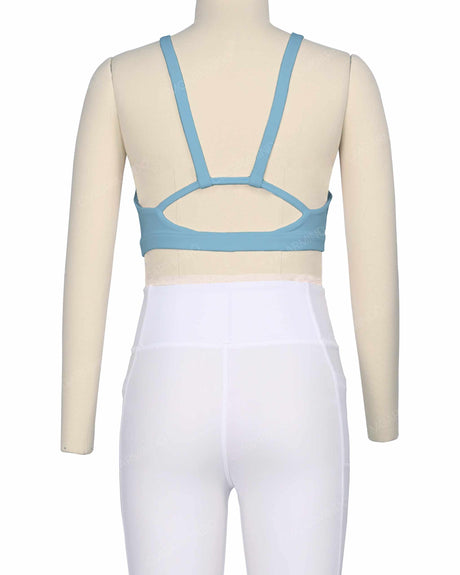 Strap Back Sports Bra