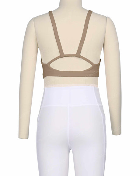 Strap Back Sports Bra