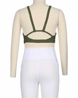 Strap Back Sports Bra