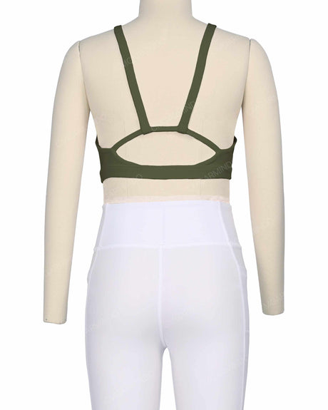 Strap Back Sports Bra