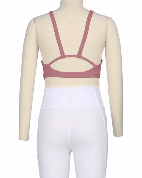 Strap Back Sports Bra