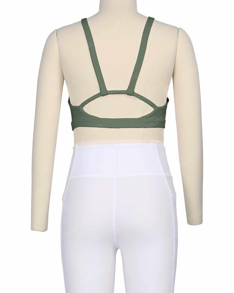 Strap Back Sports Bra